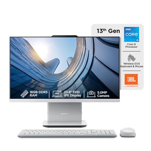 Lenovo IdeaCentre AIO Intel i5-13420H 23.8" FHD 3-Side Edgeless Al...