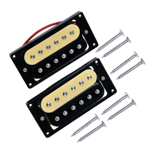 Humbucker manche et chevalet Levemolo pour remplacer et améliorer les micros de guitare