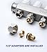 ABST PEX Manifold,7 Loop Stainless Steel Floor Radiant Heat Manifold Kit with 1/2