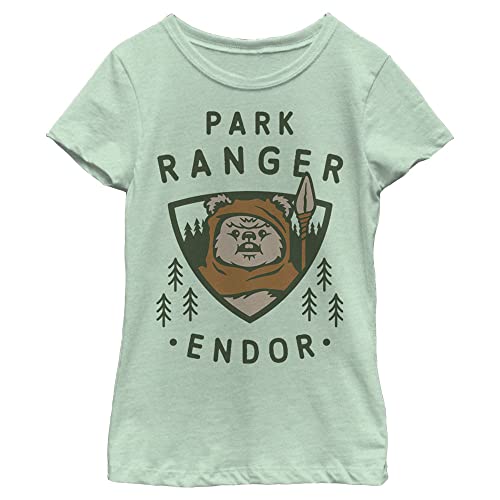 Image of Star Wars Girls Star Wars Park Ranger Girls Short Sleeve Tee Shirt