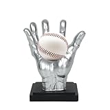 Baseballhalter mit Handförmigem Design, Realistisch Baseball Ausstellungsständer zum Standard Basebälle Anzeige oder Speicherung - Perfekt für Spiel Baseballs & Erinnerungsstücke