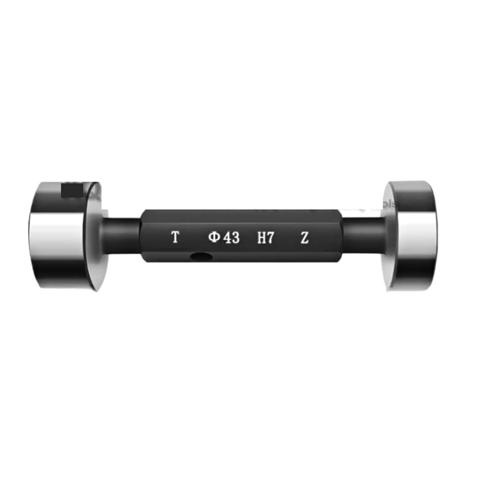 Herramientas de calibre de extremos brillantes de diámetro de agujero de calibre liso H7 25 26 27 28 29 30 31 32 33 34 35 36 40 43 45 50 51 55 52 60 mm(24mm H7 1PCS)