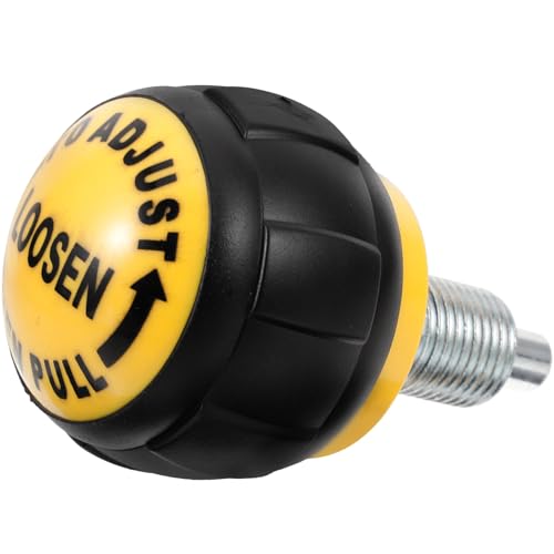 PAMINGONO Perilla Giratoria Bola para Bicicleta Estática Accesorio Resistente para Altura Gimnasio Repuesto para Máquinas Fitness Hogar y Comercial Fácil Instalación