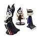 WUluMEI Caracteres QPosket Q Posket Pequeños Villanos Malicious Evil Queen Cruella De Vil PVC Figura de colección Modelo de Juguete 3pcs. / Establecer