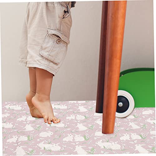 FUNOMOCYA Anti-Mat Voor Eetkamerstoel Tafelmat Voor Peuters Splash Pad Placemat Mat Onder Hoge Stoel Hoge Stoel Mat Hoge Stoel Mat Wasbaar Polyester Voedsel - Afbeelding 7