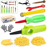 Cardboard Cutting Tools for Kids, 273 PCS Cardboard Construction Kit, Safe Kids Tool Set for Todder, Creative Toy for DIY Projects, STEM Educational Toys Birthday Gift for Boys and Girls Aged 4 5 6