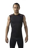 Sub Sports Herren RX Abgestufte Kompression Elite Sleeve Base Layer M schwarz/orange