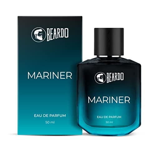 Beardo Mariner EDP for Men, 50ml |Eau De Parfum|Long Lasting Perfume for Men | Body Spray for Men | Day Time Fragrance Body Spray For Men|Fresh, Aqua Notes | Gift for Men