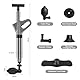 Rohrreiniger Druckluft, Hochdruck-Toilettenreiniger, Rohrreiniger Abflussreiniger Pömpel, Rohrreinigungspumpe, Hochdruck Toilet Plunger für Reinigen Rohre/Waschbecken/Badezimmer/Küchen, Grau