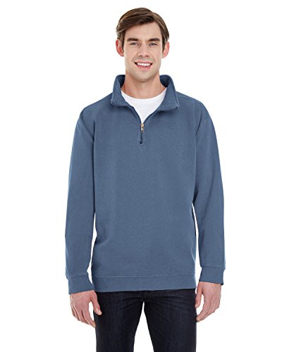 Comfort Colors Garment-Dyed Quarter Zip Sweatshirt