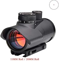ACEXIER 1x30mm Holografikus Piros Pont Lövészeti Céltávcső Weaver Sín Taktikai Vadászat 2