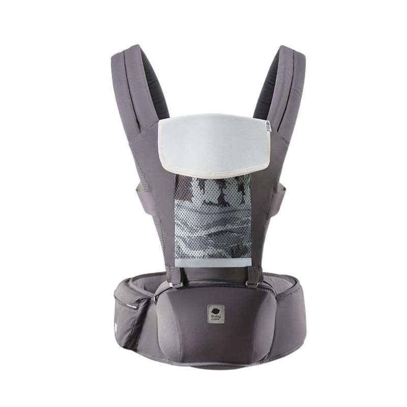 BabycareBaby Carrier: Comfortable, Supportive, And Safe Travel Companion 30.6X24.5X18.4CM Castle Grey