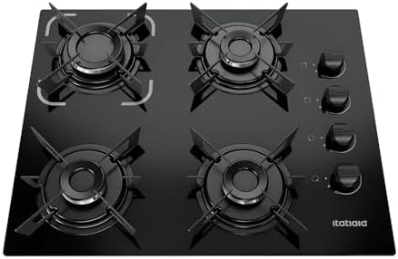 Cooktop Itatiaia Electra Plus 4 Bocas Preto Bivolt