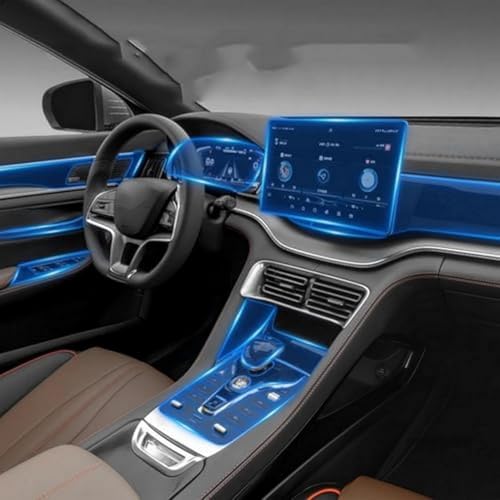 Película protectora de TPU para interior de BYD Song Plus DMI EV 2021-2022 2
