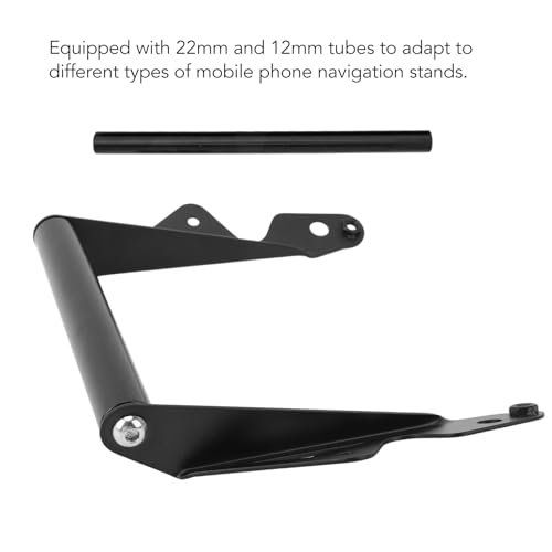 Suporte de Placa Gps, Firmemente Fixo, Multiuso, Suporte de Navegação para Telefone de Motocicleta,