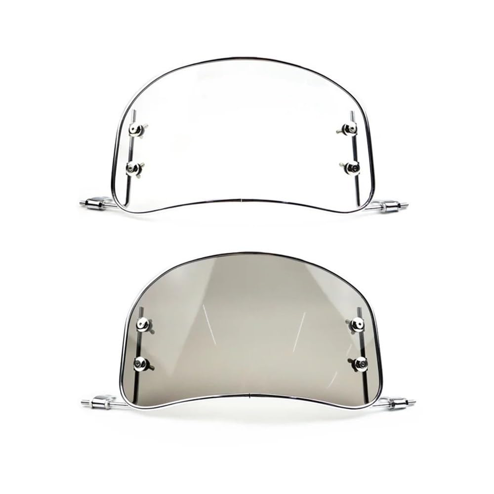 D'écran Déflecteurs Moto Déflecteur De Vent Avant De Pare-Brise De Moto Universel, Accessoires Modifiés pour Déflecteur De Vent De Pare-Brise De Moto
