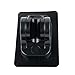 Tool Part for 1PC Adjustable Shower Head Bracket Self-Adhesive Wall Mounted Holder Bathroom Sprinkler Sprayer Rack Bath Accessory Sets - (Color: Black)