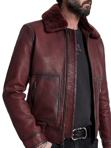 John Varvatos Men's Claremont Aviator Jacket2