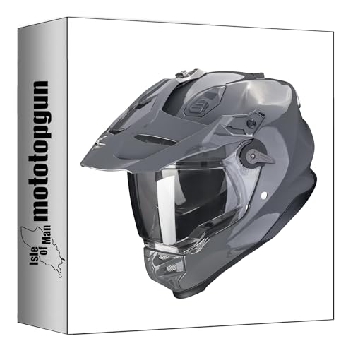 Scorpion Casque intégral adf-9000 air Solid l'alliance du Gris béton et du design L