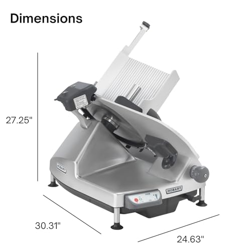 Hobart commercial meat slicer
