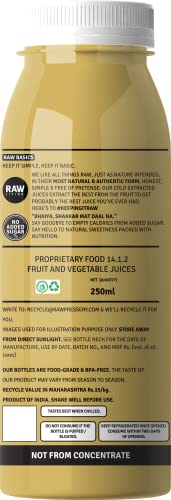 Image of Raw Pressery Sugarcane Juice (6 x 250ml) Rich in Vitamins & Minerals, Natural Energizer & Immunity Booster, Healthy Juice, No Added Sugar (Pack of 3)