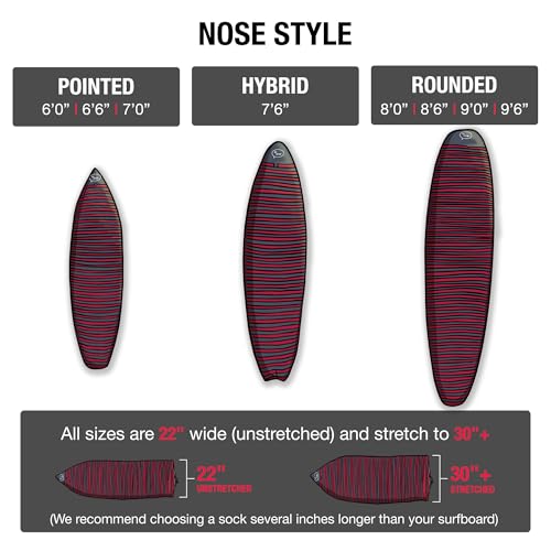 image for Ho Stevie! Surfboard Sock Cover - Light Protective Bag for your Surf B