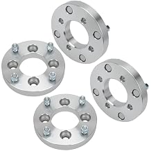 IRONTEK 4x110mm to 4x137mm Wheel Adapters Hub Bore 77.8mm M10x1.25 Compatible for Honda FourTrax 300/00-06 Rancher 350, for Toyota 00-06 Tundra Forged 1inch Thread Pitch Wheel Spacers