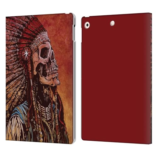 Étui portefeuille en cuir David Lozeau pour iPad 10.2 résistant