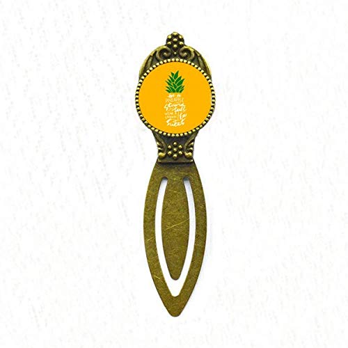 PineFruit Stand Marque-page Douceur Rétro Citation Be Sweet Jaune