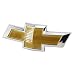 Guzetop Front Bumper Emblem Chrome Grille Badge Grill Sign Symbol Logo for 2011-2014 Chevy Cruze Gold