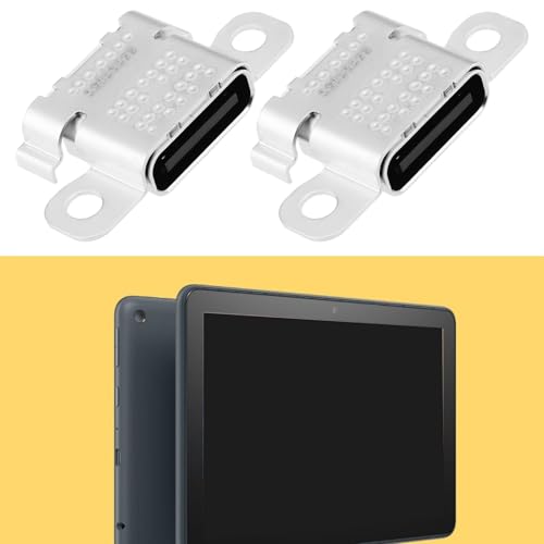 Be In Your Mind 2 Stück USB-C Typ-C Ladeanschluss Kompatibel mit Amazon Fire HD 10 T76N2B 11. Generation