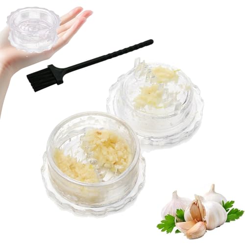 Norhogo Garlic Twister Éplucheur d'ail en silicone Presse-ail pour parents, amis, hommes et femmes, amateurs de cuisine