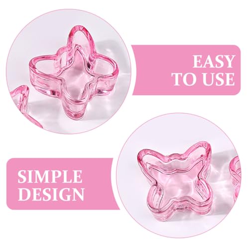 Vaso para esmalte LIFKOME con diseño de mariposa miniatura 6