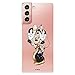Custodia per Samsung Galaxy S21 ufficiale di classici Disney Minnie Posando Protegge il tuo cellulare con la cover per Samsung di Silicone Ufficiale Disney.