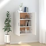 Rantry Hängeschrank Weiß 69,5x34x90 cm Holzwerkstoff Hängeschrank Model812267