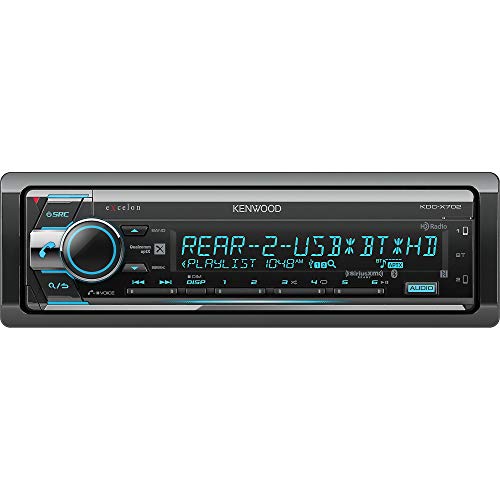Kenwood KDC-X702 CD Receiver w/Bluetooth & HD Radio