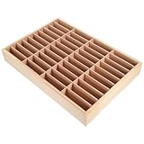 Support de téléphone pour salle de classe – style vintage et texture raffinée, bords lisses pour une utilisation sans risque d'égratignures. plateau à bijoux multi-compartiments.