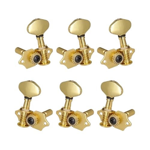 Set de clavijas de afinación vintage para guitarra acústica miniatura 2