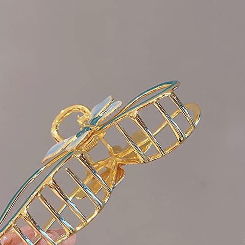 3 Pcs Metal Nonslip Hair Clips Fantasy Butterfly Grab Clips Women Girls Hair Accessories Clips #TOP4