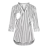 Cexiakong Still Shirts Damen Umstandsmode Oberteil V-Ausschnitt Schwangerschaft Kleidung Stilloberteile Schwanger Stilltop Winter Bequem Umstandsshirts Breastfeeding Maternity Clothing