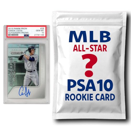 PSA 10 Graded MLB All-Star Baseball Rookie Card Mystery Box