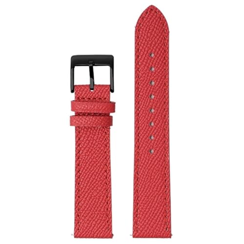 Bracelet de montre à dégagement rapide SAAWEE en cuir souple anti-irritation