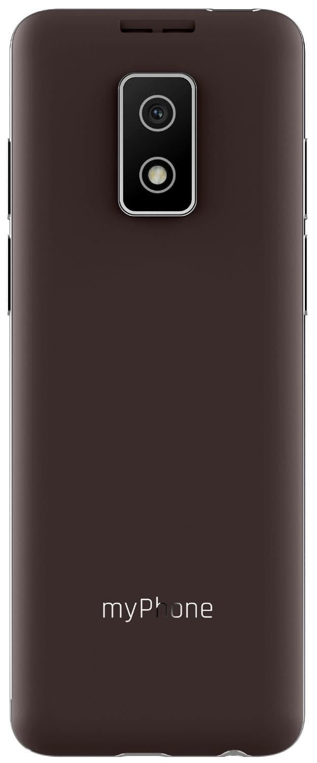 myPhone Bueno LTE telefon dla seniora ze stacją ładującą, 2,8 calowy wyświetlacz, przyciski szybkiego wybierania, przyciskiem SOS, 4G – Praline Collection