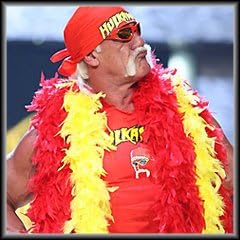 Costume Agent Adult Unisex Hogan Hulkamania Pro Wrestler Manic Halloween Wig - Image 2