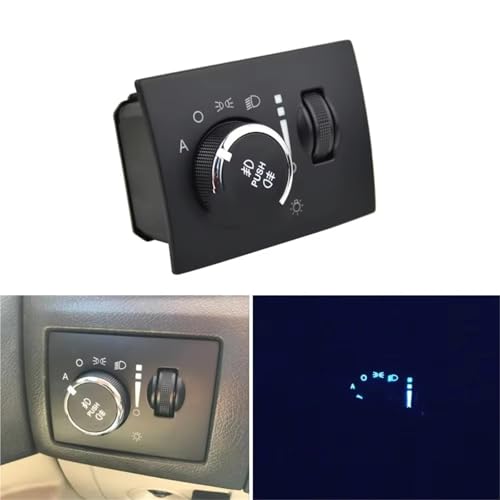 Interruptor de control de faros Grand Cherokee mando luces antiniebla 68189148AA 5