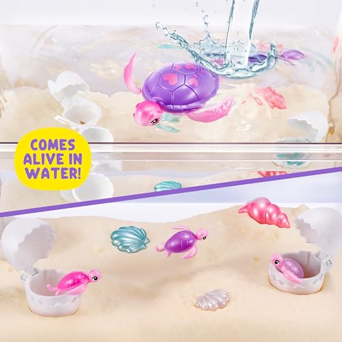 Pets Alive Mommy Turtle Surprise von ZURU, Roboterspielzeug, Schildkröte