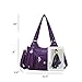 Angel Barcelo Roomy Fashion Hobo Womens Handbags Ladies Purse Satchel Shoulder Bags Tote Washed Leather Bag Purple