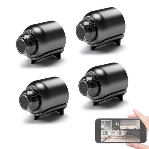 Mini 5G Wireless WiFi Camera HD, Cat Eye Security Camera, 1080P Compact Mini Camera with Night...