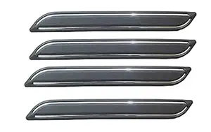 Car Bumper Corner Protector Chrome Line Universal for Old Figo All Model Set OIF 4pc