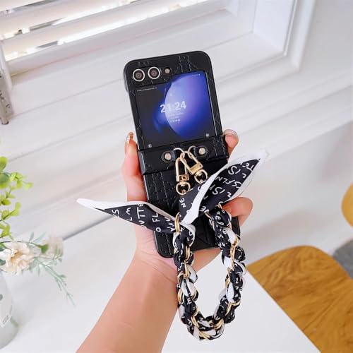 Coque Galaxy Z Flip4 antichoc noire pour éviter les chutes de téléphone